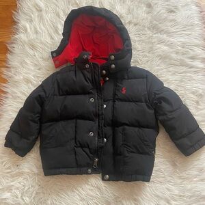 Polo Ralph Lauren Red Puffer Jacket